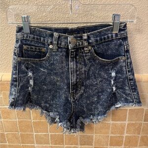 Women's Distressed Denim Shorts